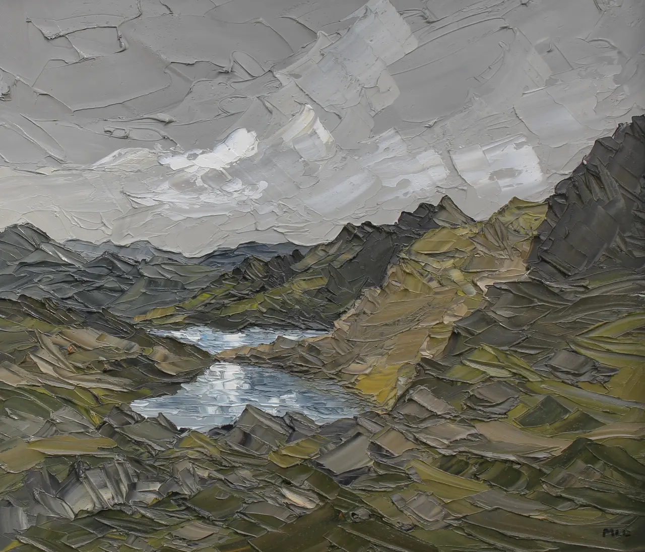 Martin Llewellyn - view from the pyg track